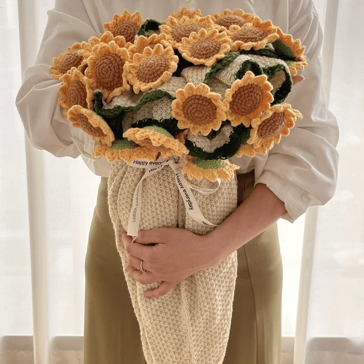 Flower Bouquet Throw Blanket in Ten Designs