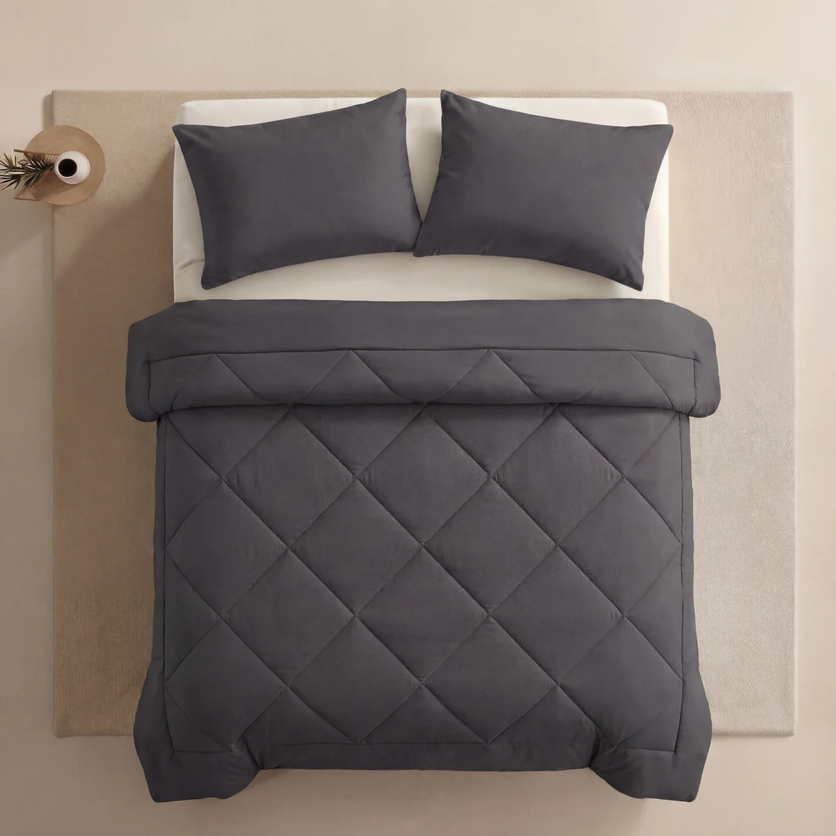 All-in-One Microfiber Comforter in Two Sizes