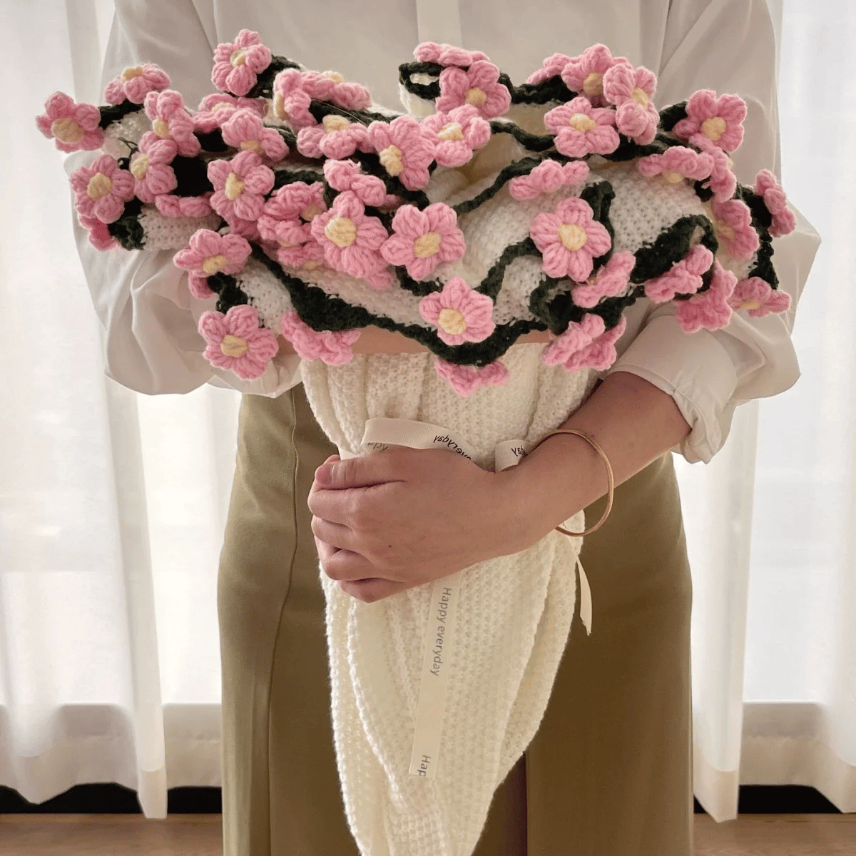 Flower Bouquet Throw Blanket in Ten Designs