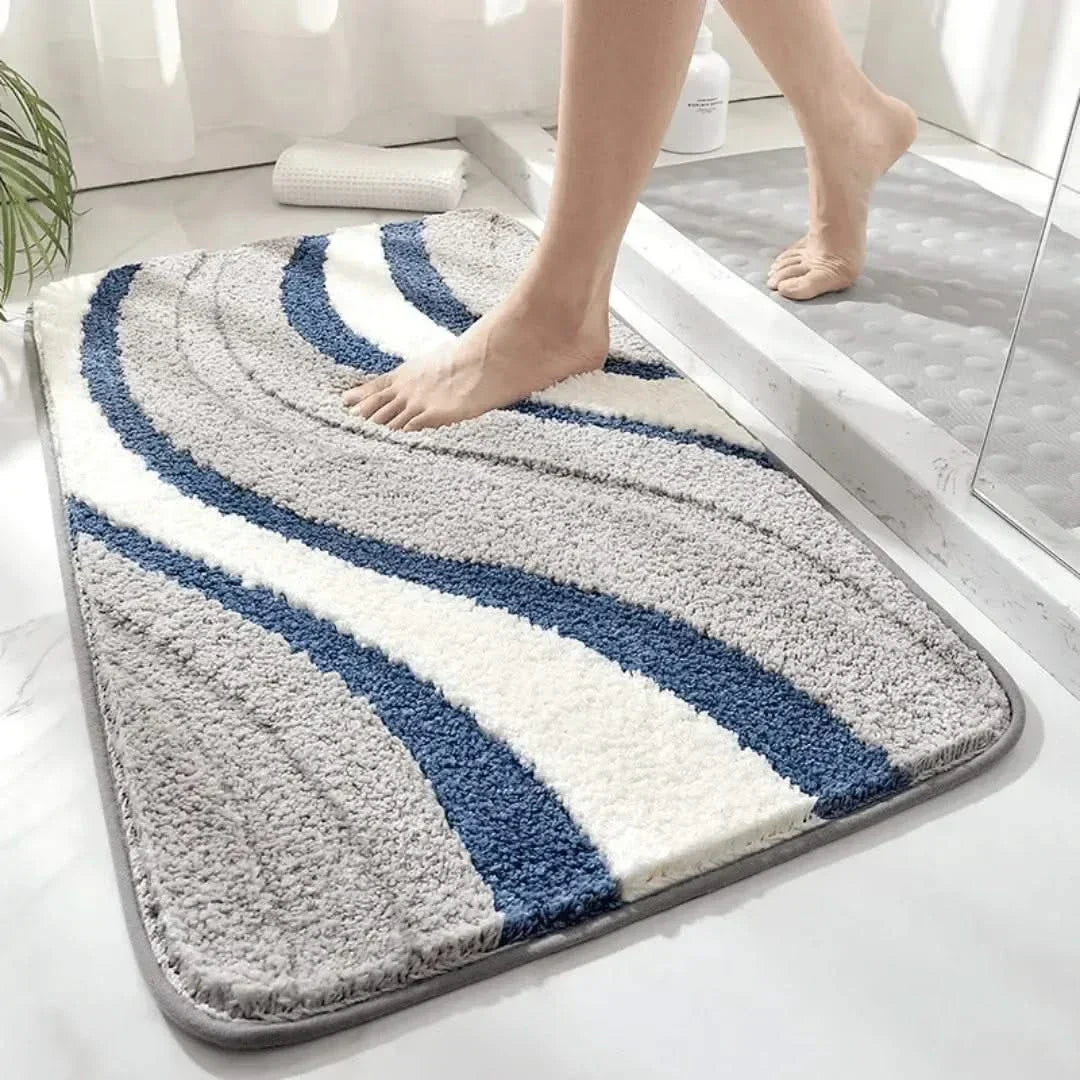 Soft Woven Bath Rug in Three Colorways
