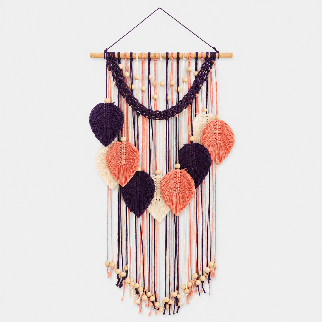 Textured Woven Wall Hanging in Five Designs