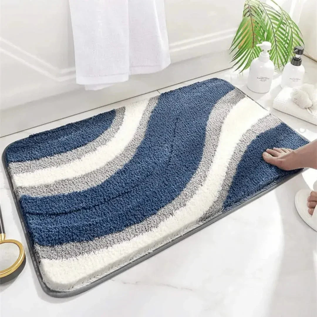 Soft Woven Bath Rug in Three Colorways