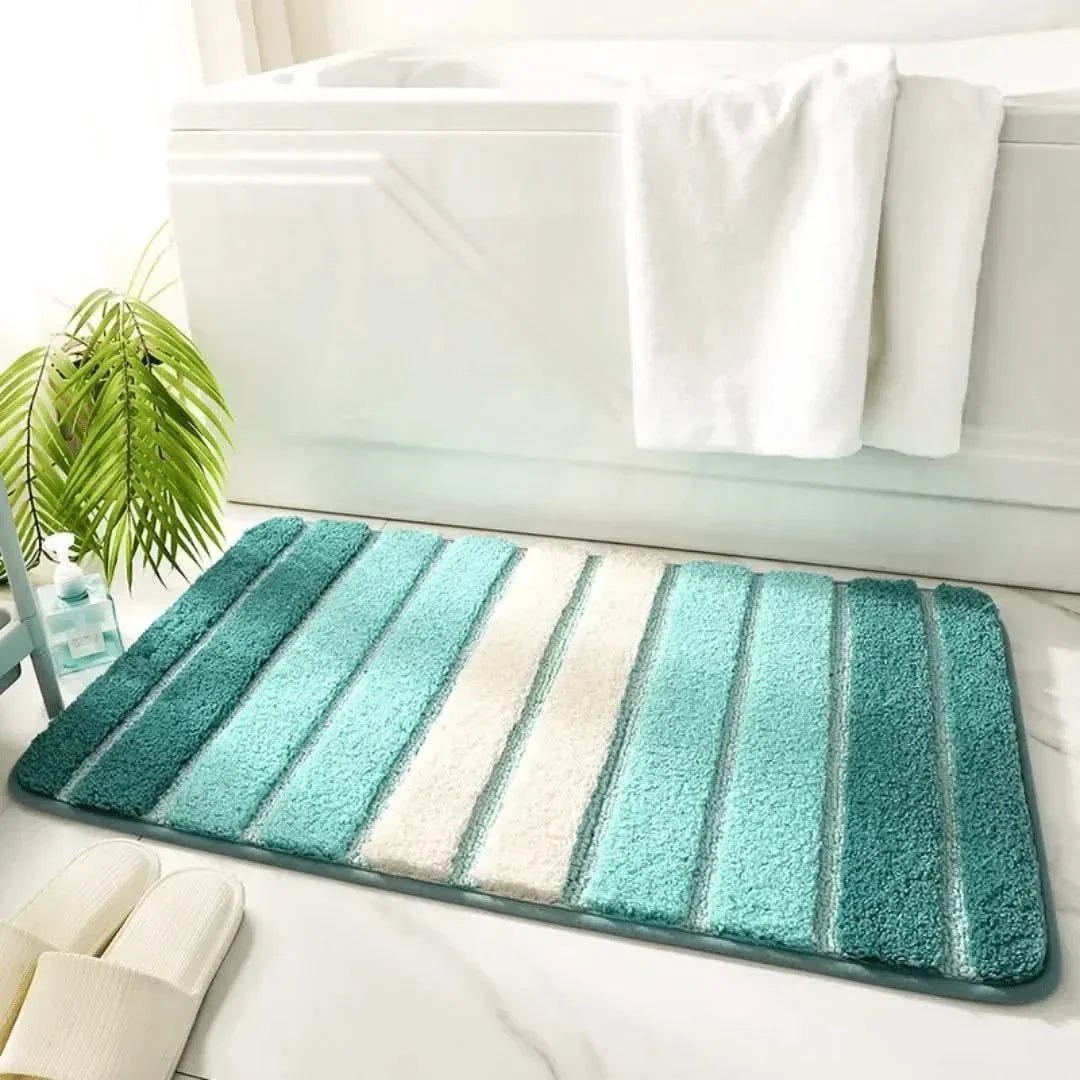 Soft Woven Bath Rug in Three Colorways