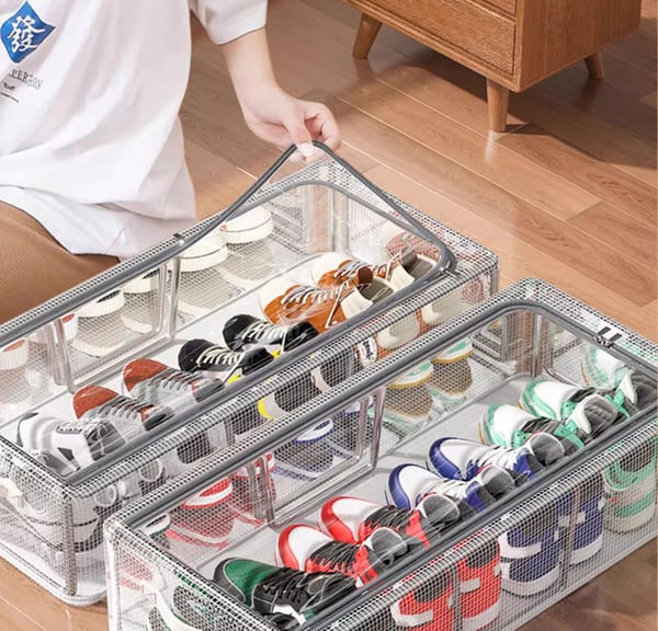Foldable Shoe and Clothing Organizer