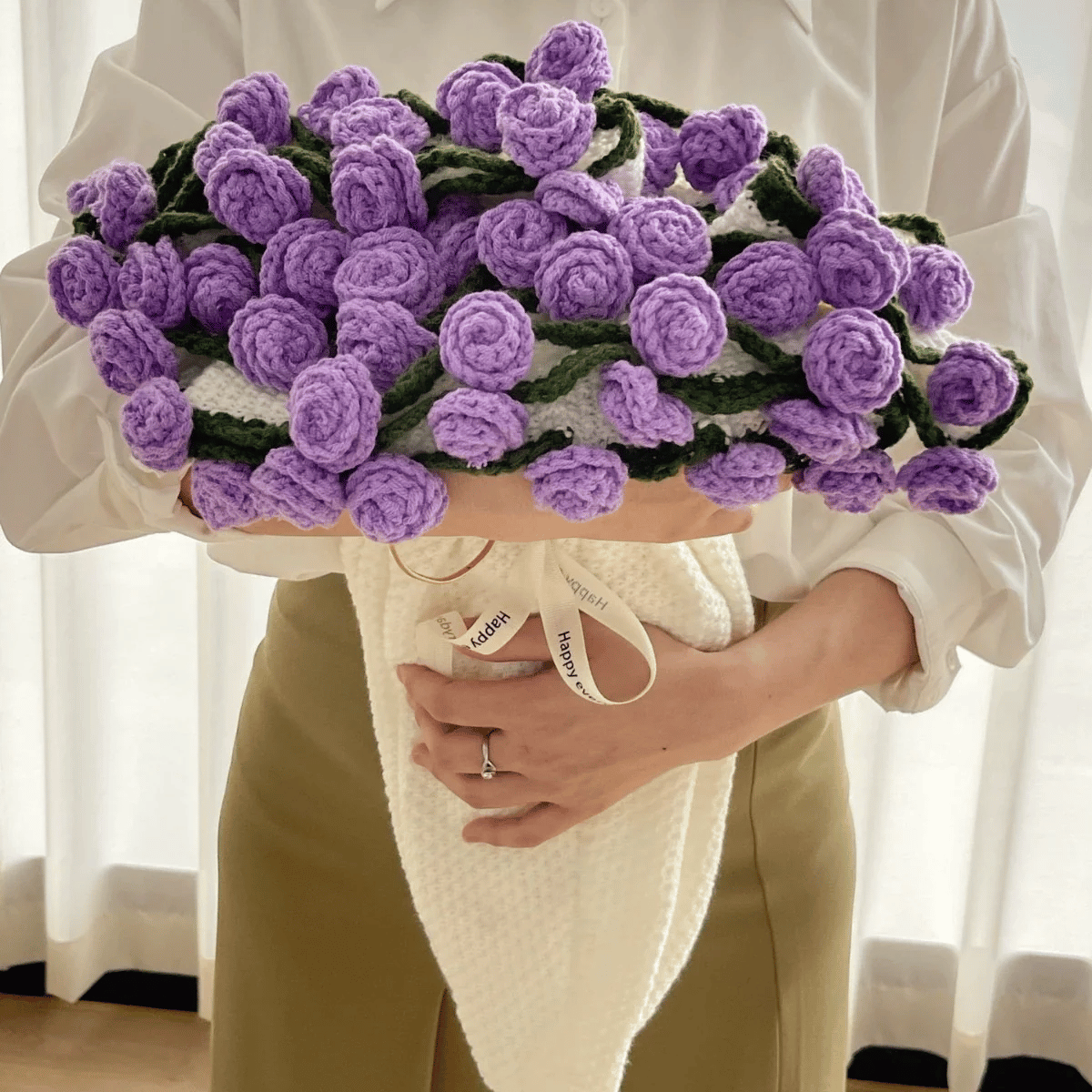 Flower Bouquet Throw Blanket in Ten Designs