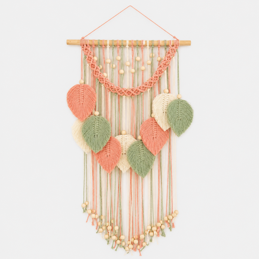 Textured Woven Wall Hanging in Five Designs
