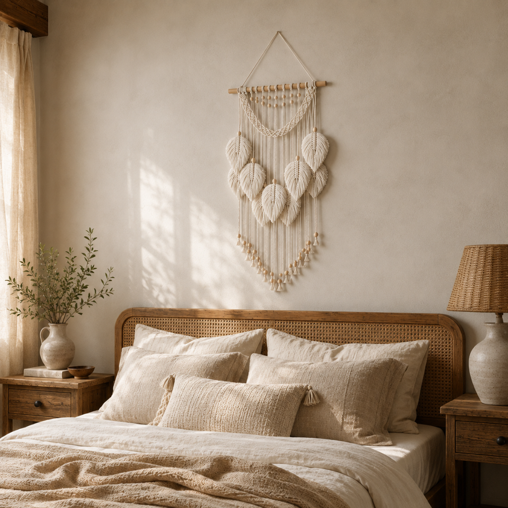Textured Woven Wall Hanging in Five Designs