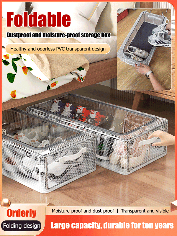 Foldable Shoe and Clothing Organizer