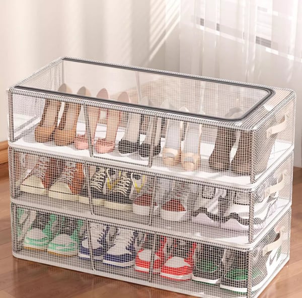 Foldable Shoe and Clothing Organizer