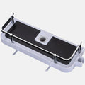 Adjustable No-Drill Tension Shower Shelf