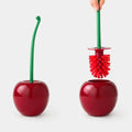 Cherry-Shaped Toilet Brush and Holder in Three Colors