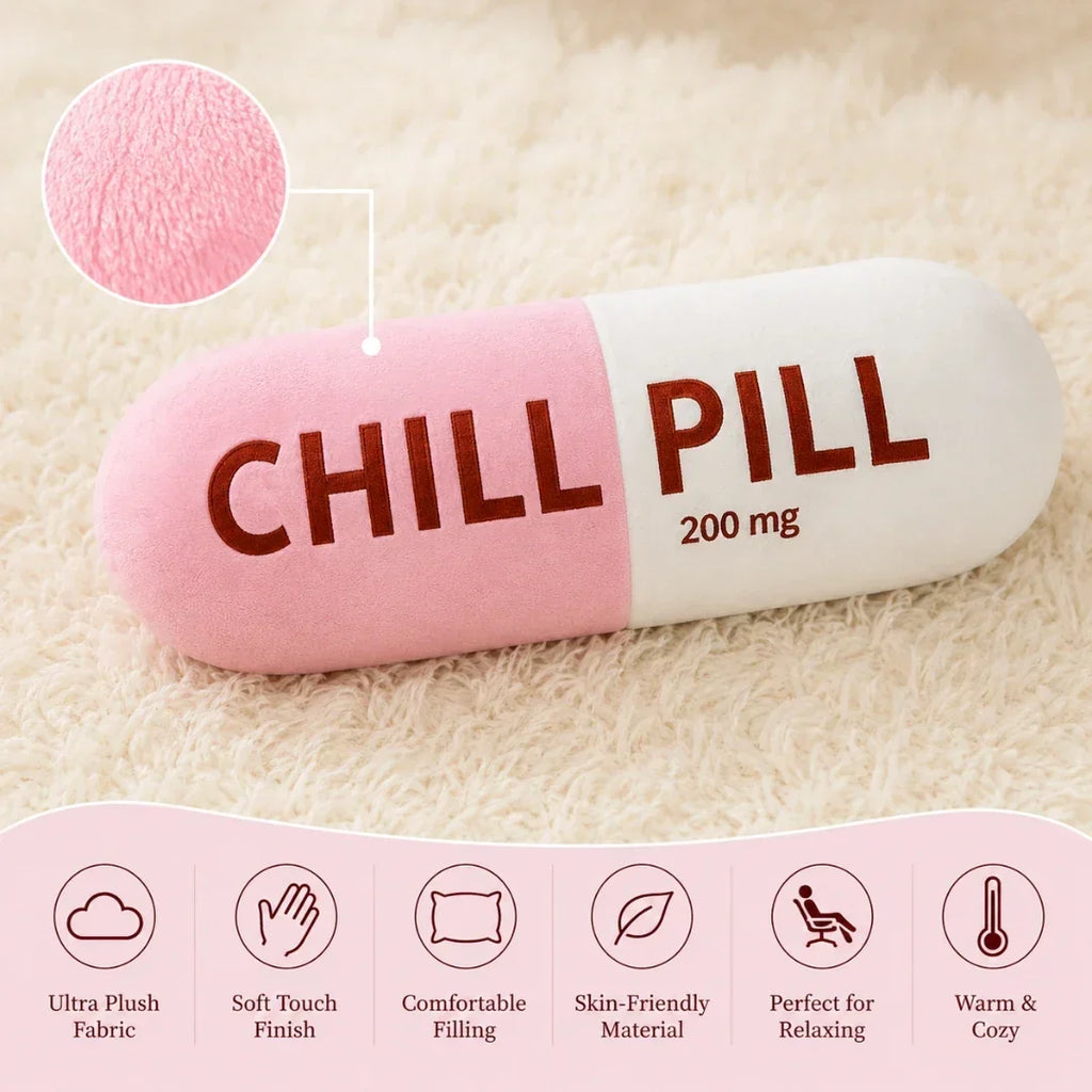 Plush Capsule Bolster Pillow in Two Lengths