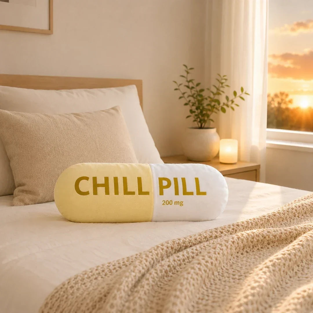 Plush Capsule Bolster Pillow in Two Lengths