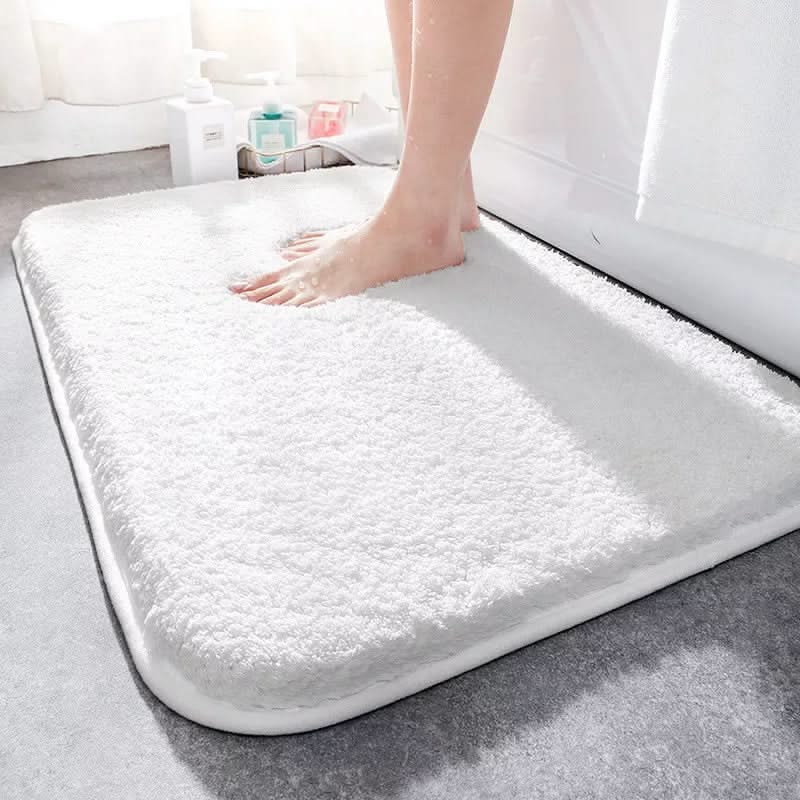 Thick Plush Bath Mat in Four Colors