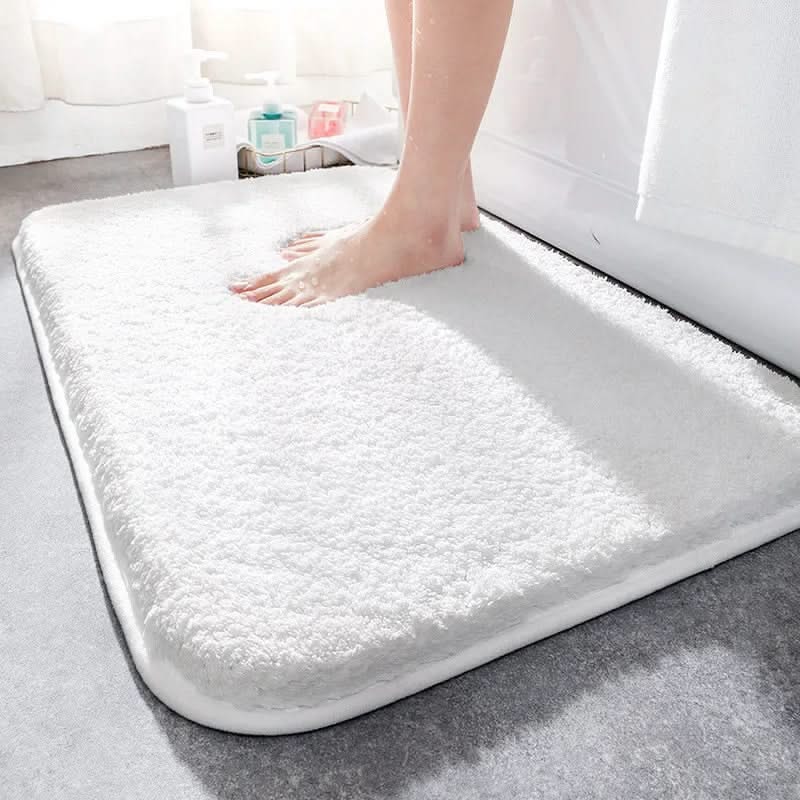 Thick Plush Bath Mat in Four Colors