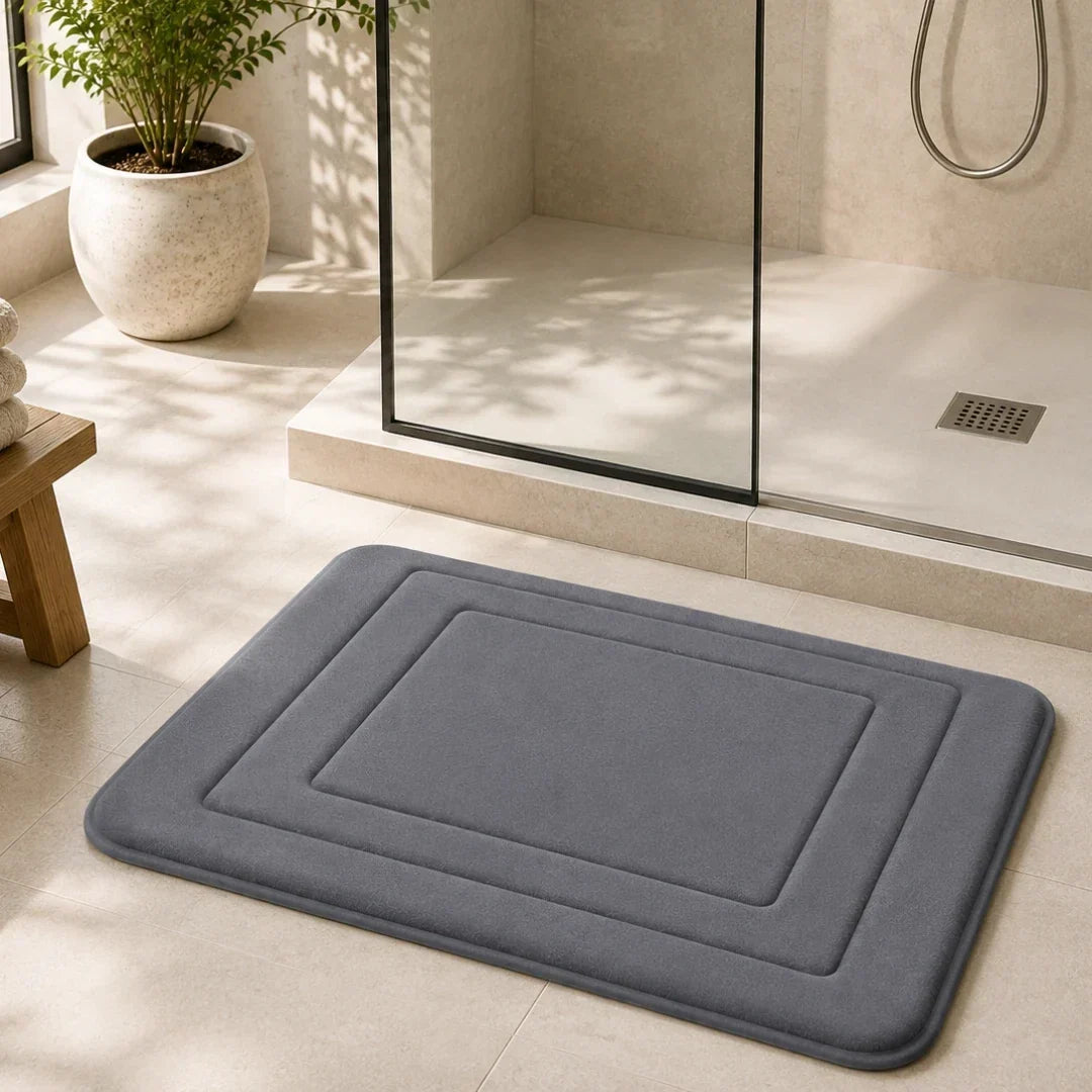 Soft Fleece Bath Mat, 40 × 60 cm