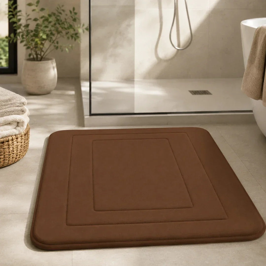 Soft Fleece Bath Mat, 40 × 60 cm