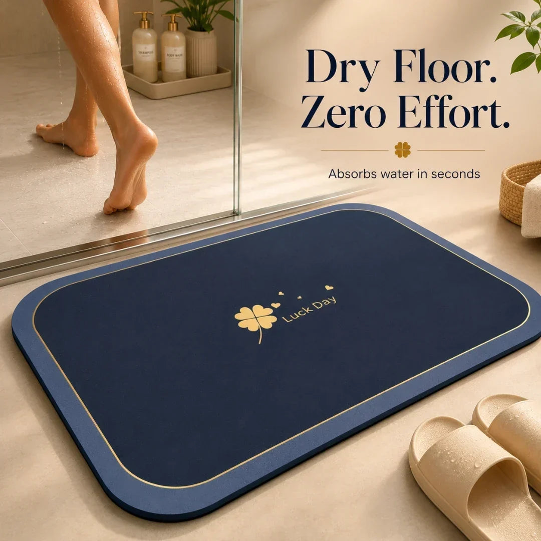 Diatomite Stone Bath Mat in Four Sizes