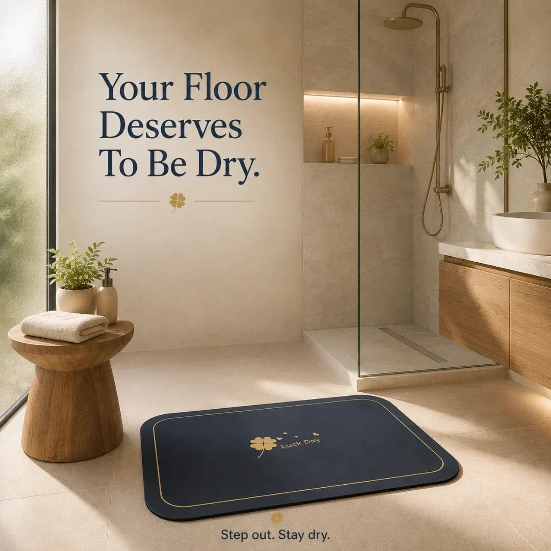 Diatomite Stone Bath Mat in Four Sizes