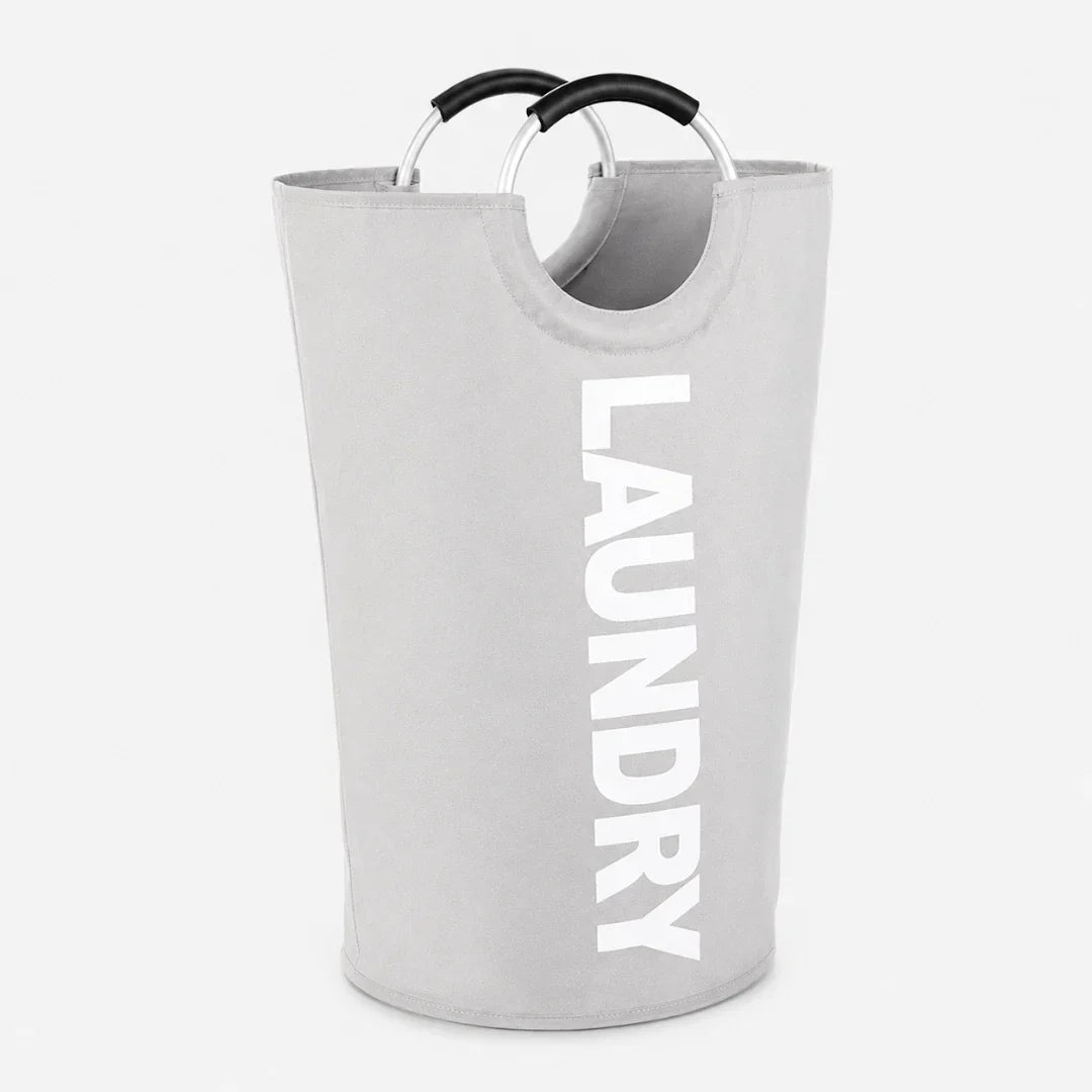 Collapsible Ring-Handle Laundry Bag, 61 × 38 cm