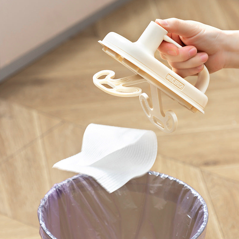 Refillable Cleaning Wand with 50 Wipes or Cloths