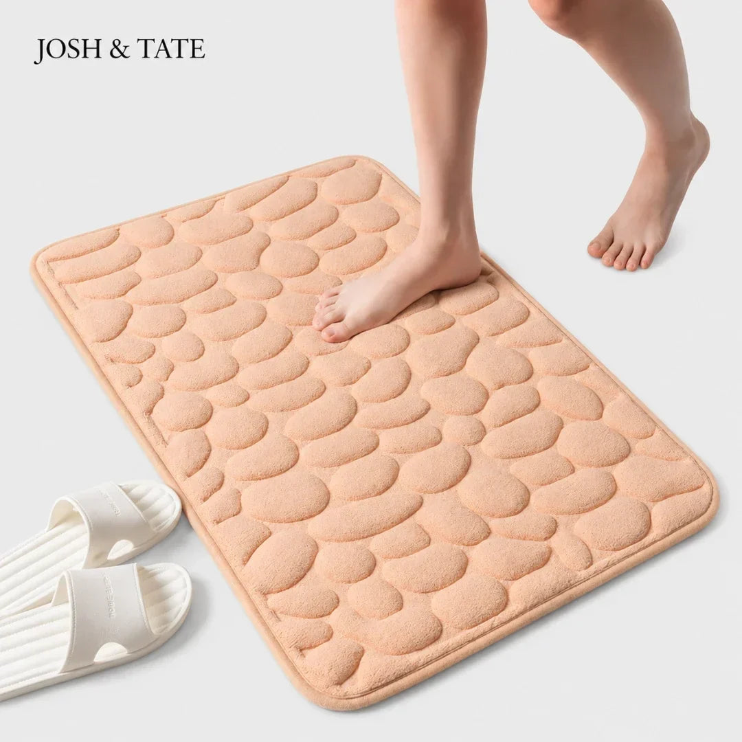 Non-Slip Memory Foam Bath Mat, 40 × 60 cm