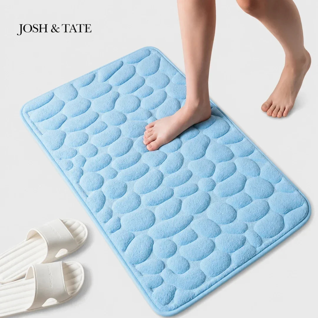 Non-Slip Memory Foam Bath Mat, 40 × 60 cm