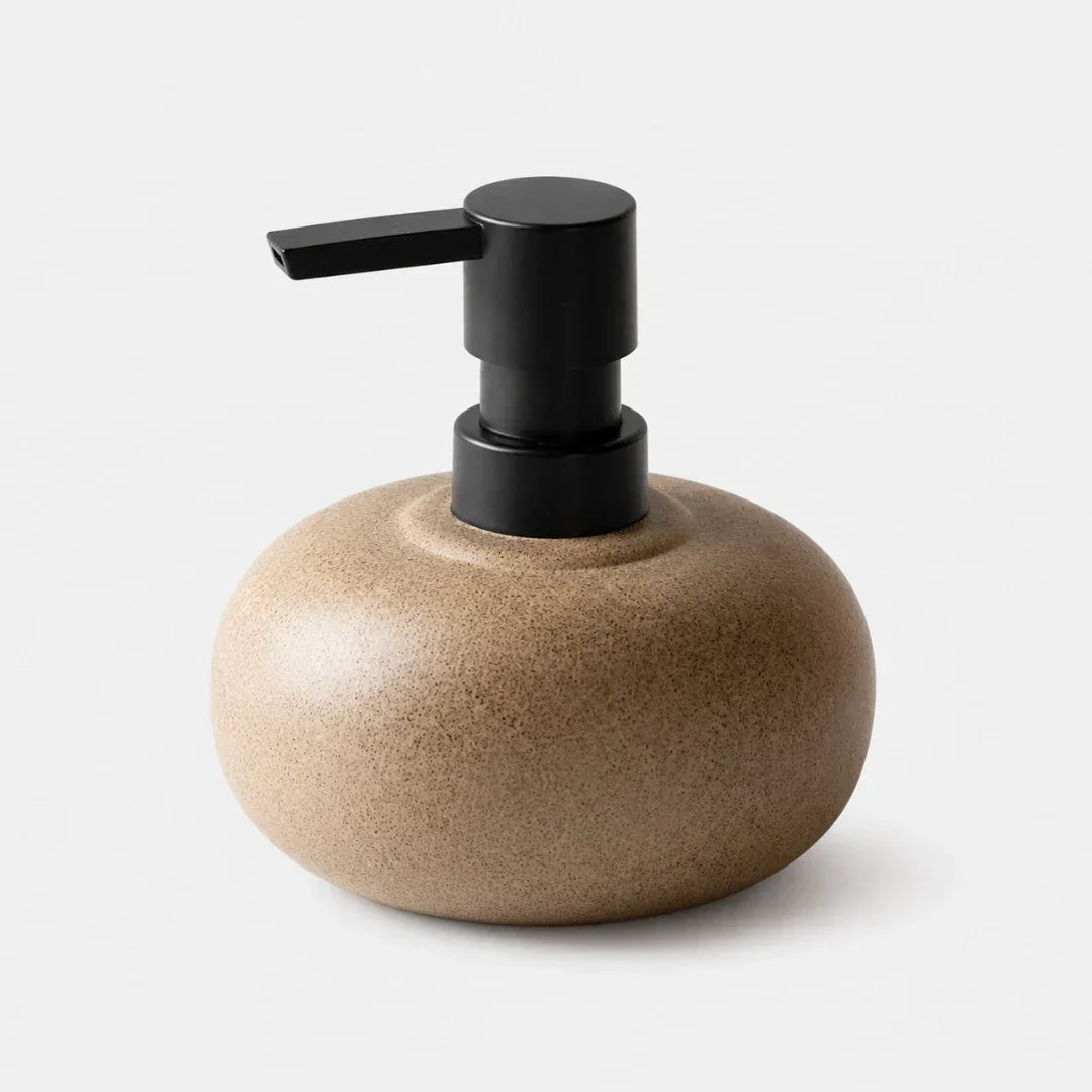 Matte Stoneware Soap Dispenser, 300 mL