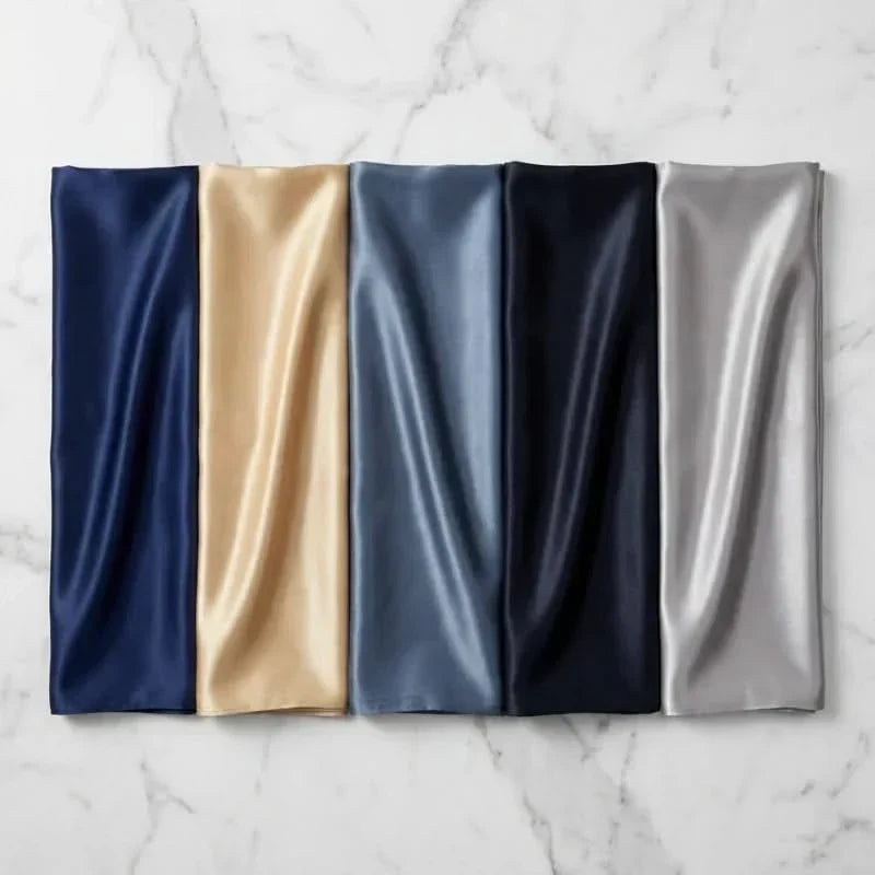Silky Bedding Set or Duvet Cover in Four Colors