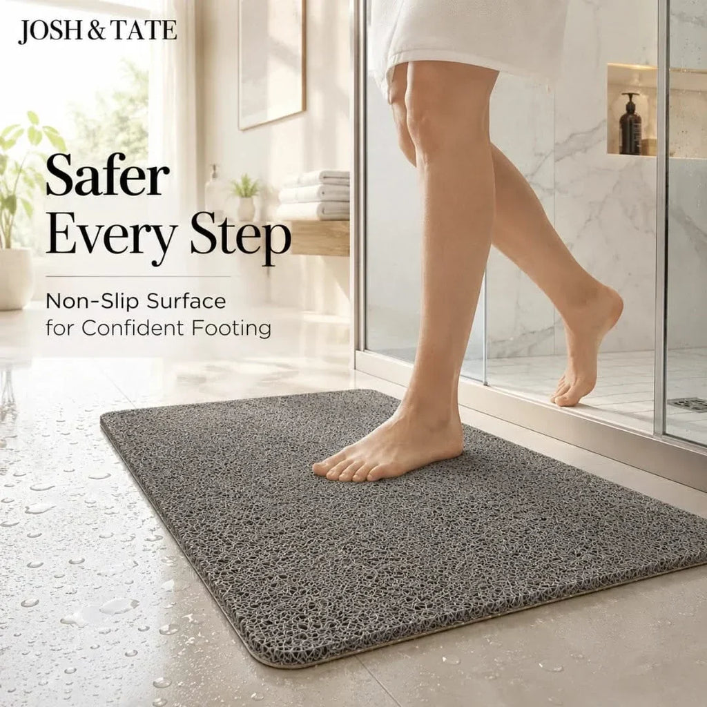 Absorbent Anti-Slip Bath Mat in Three Sizes