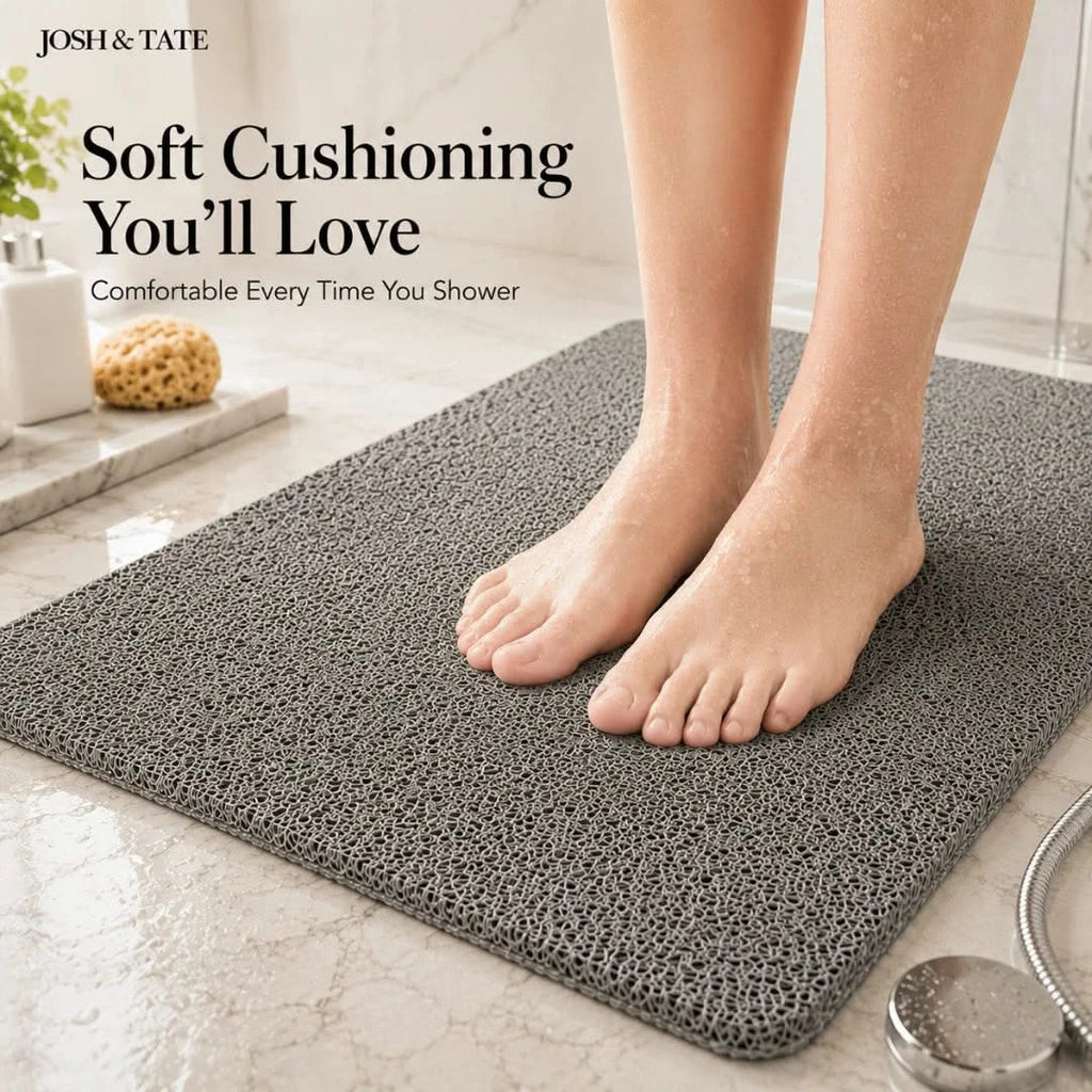 Absorbent Anti-Slip Bath Mat in Three Sizes
