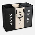 Three-Section Laundry Sorter with Removable Bags