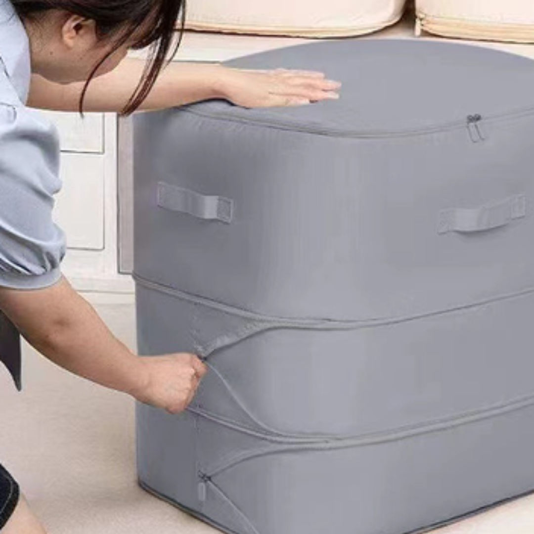 Self-Compressing Storage Bags, No Vacuum Needed