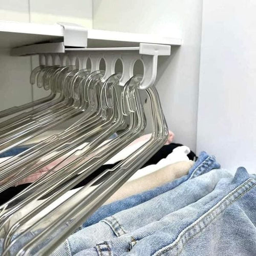 Adjustable Double-Hang Closet Rod