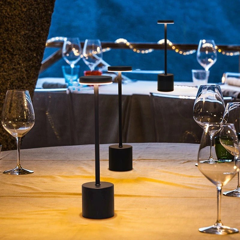 Classic Metal Touch Lamp with Three Brightness Levels