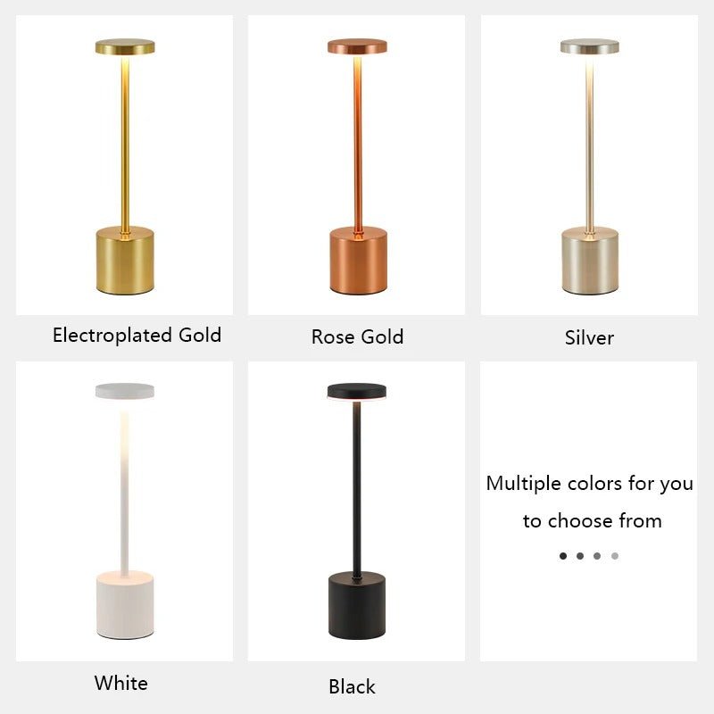 Classic Metal Touch Lamp with Three Brightness Levels