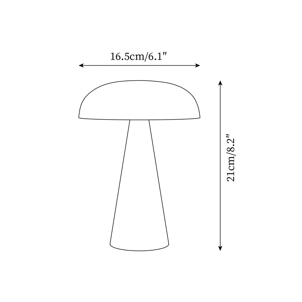 Metal Touch Table Lamp in Six Colors