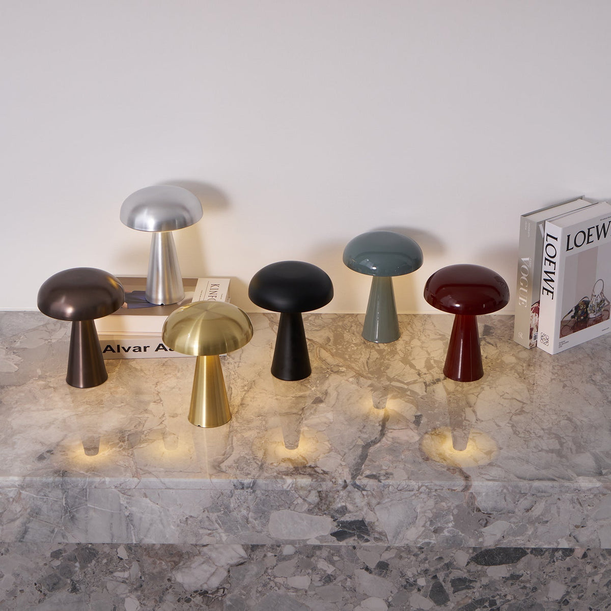 Metal Touch Table Lamp in Six Colors