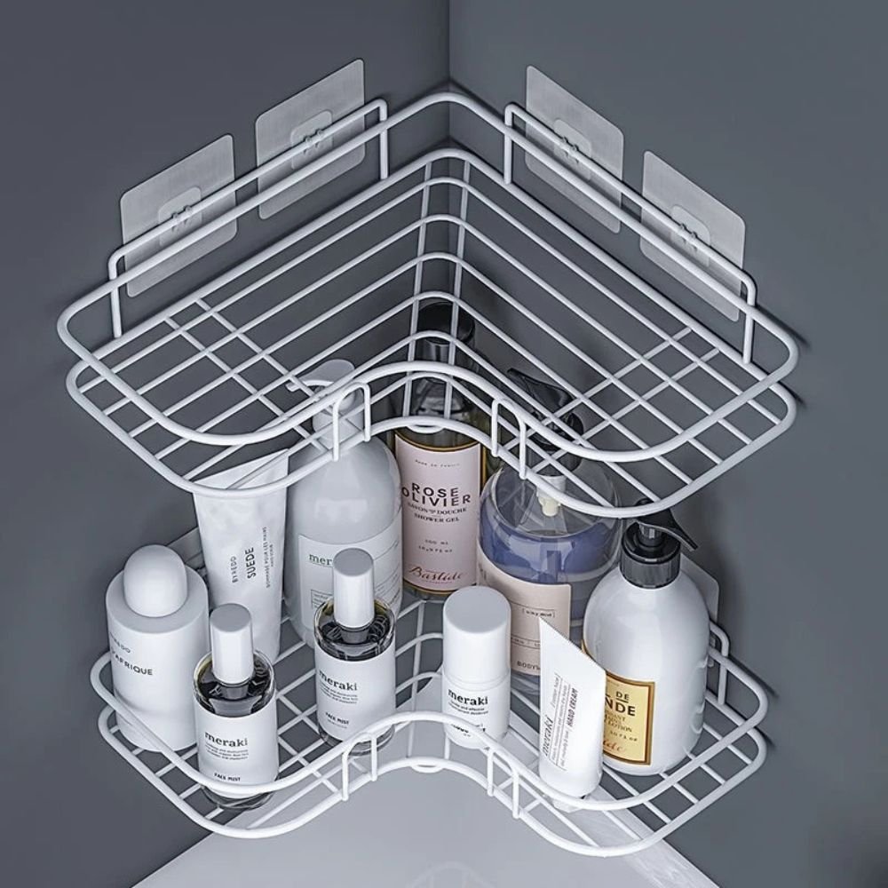 No-Drill Corner Shower Caddy