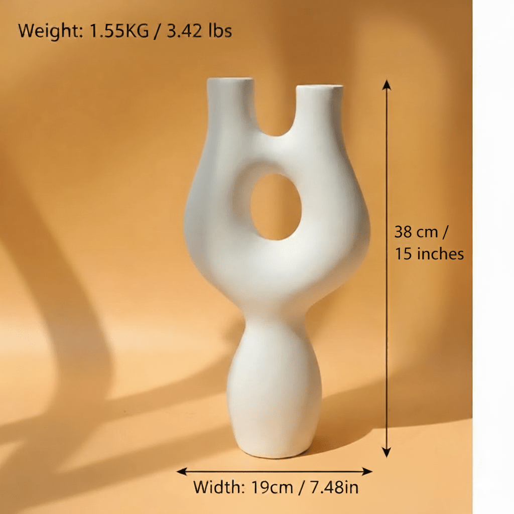 Abstract Ceramic Sculpture in Eight Designs