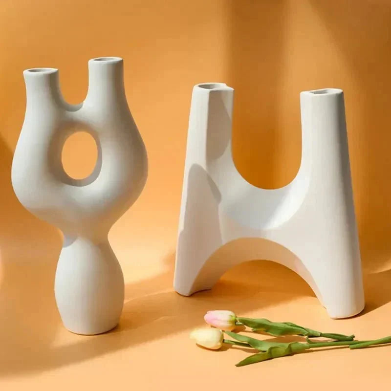 Abstract Ceramic Sculpture in Eight Designs