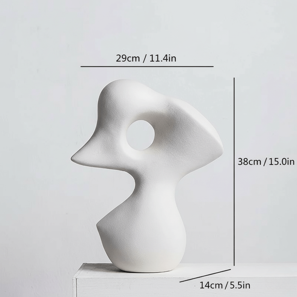 Abstract Ceramic Sculpture in Eight Designs