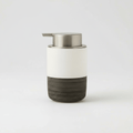 Textured Stoneware Soap Dispenser, 300 mL