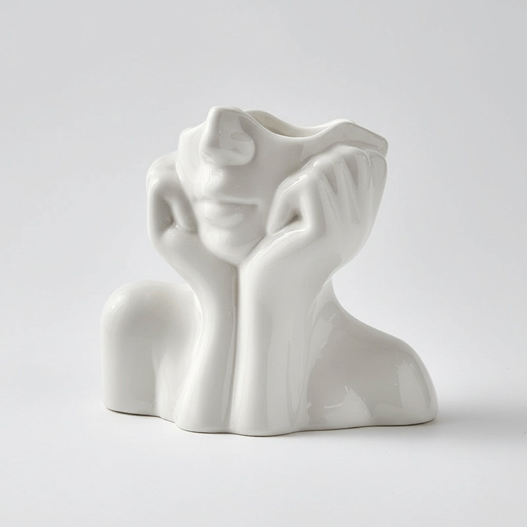 Sculptural Ceramic Vase in Four Forms