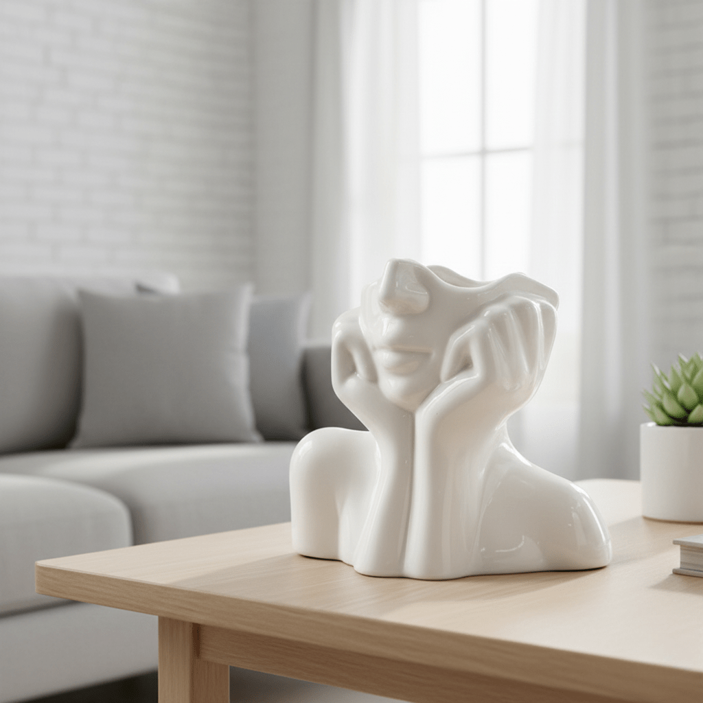Sculptural Ceramic Vase in Four Forms