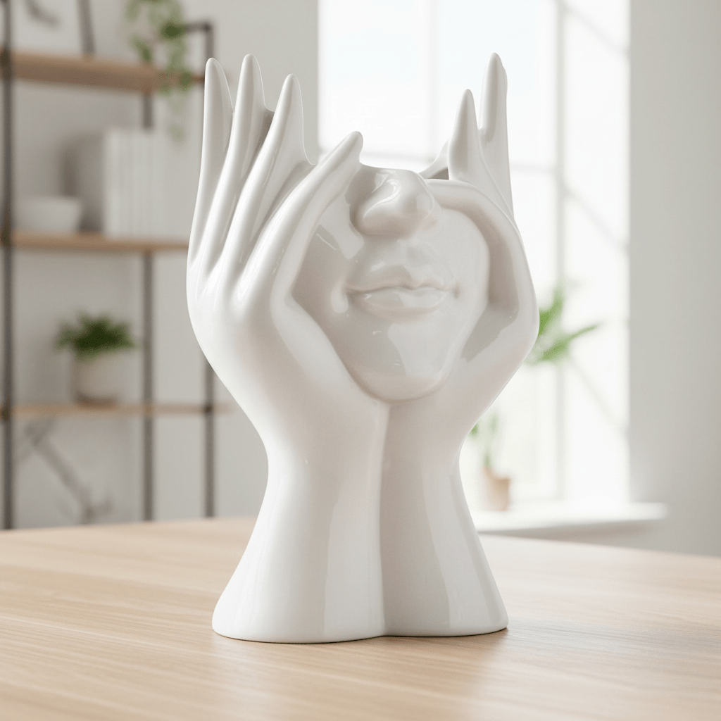 Sculptural Ceramic Vase in Four Forms