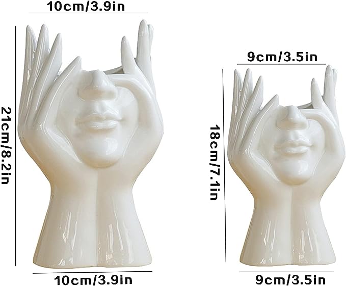 Sculptural Ceramic Vase in Four Forms