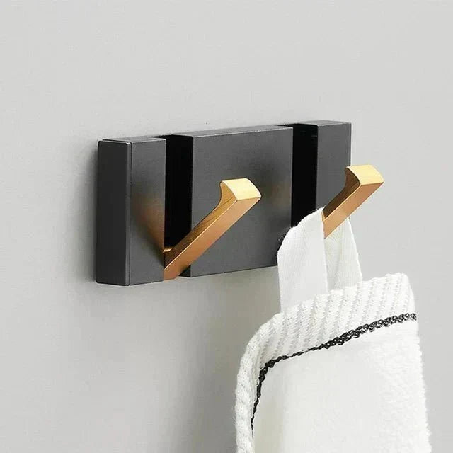 Foldable Stainless Steel Wall-Mounted Hook Rail