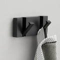 Foldable Stainless Steel Wall-Mounted Hook Rail