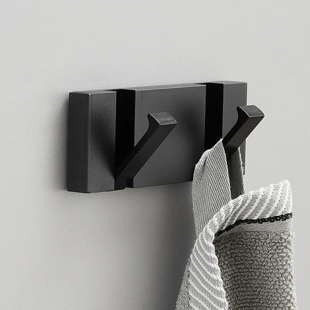 Foldable Stainless Steel Wall-Mounted Hook Rail